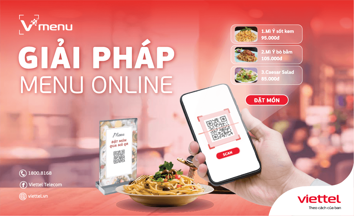 vMenu – Giải pháp quản lý nhà hàng đỉnh cao thời “không chạm”